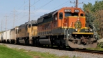BNSF 8010 on the CN Waukesha Sub